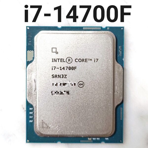 【動作確認済み】Intel Core i7-14700F