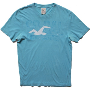 Hollister Hollister/с коротким рукавом T -Fish/Saxophone/M Men's Click Post по всей стране 185 иен