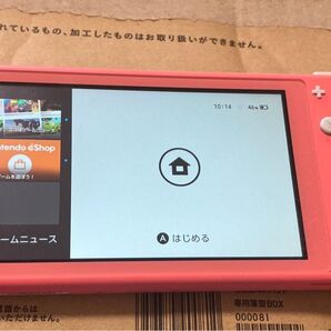 Nintendo Switch Lite コーラルピンク 本体 ジャンク
