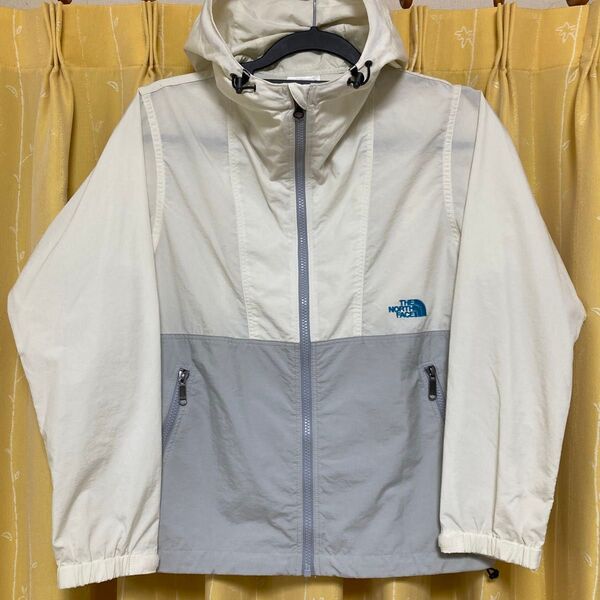 色合が可愛い ノースフェイス Compact Jacket コンパクト ジャケット レディース S バイカラー