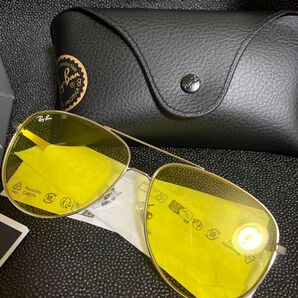 Ray-Ban(レイバン) シルバー×イエロー サングラス 新品未使用