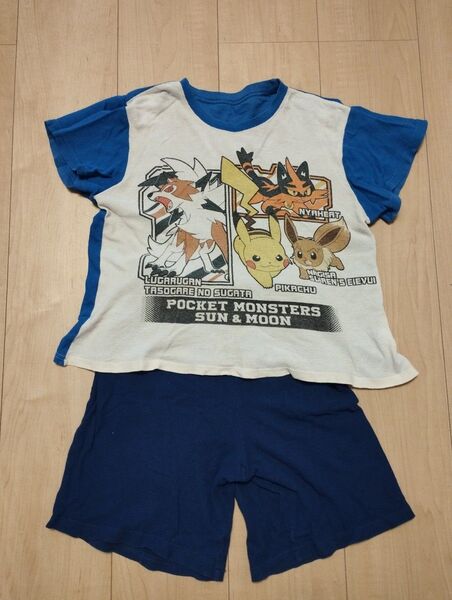 ポケモン Tシャツ ハーフパンツ 上下セット 130cm