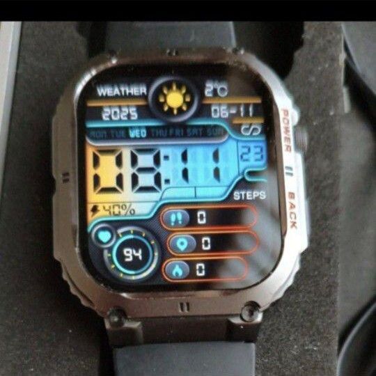 SPORT SMART WATCH スマートウォッチ 大画面