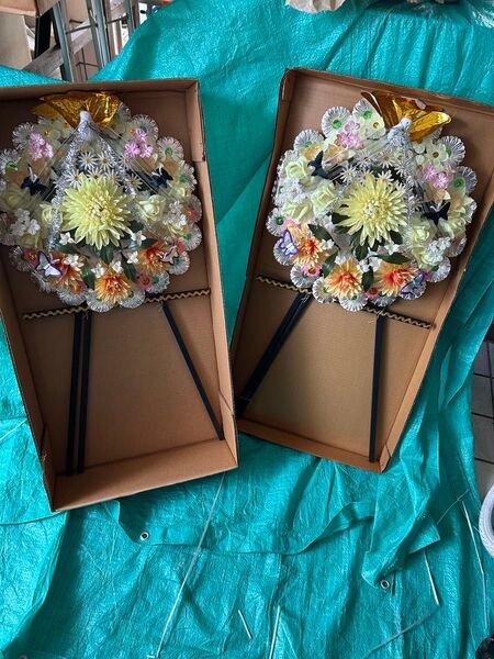新品 浪華文化 岐阜提 灯籠木製 盆組立て式 回転灯籠 お盆 仏具 初盆 高級 本場岐阜 仲印