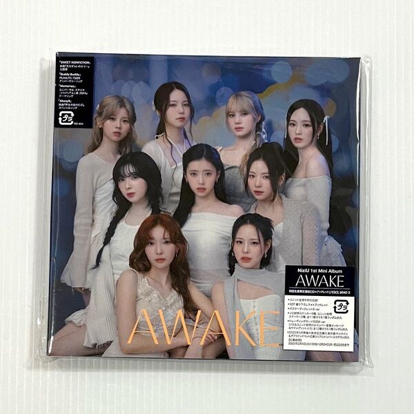 NiziU 1st Mini Album AWAKE 初回限定B盤CD(シリアル・トレカ・その他特典等なし)