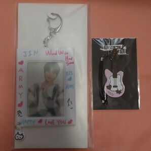 BTS ジン RUNSEOKJIN_EP.TOUR in JAPAN 大阪限定 ミニチャーム、フォトカードホルダー セット