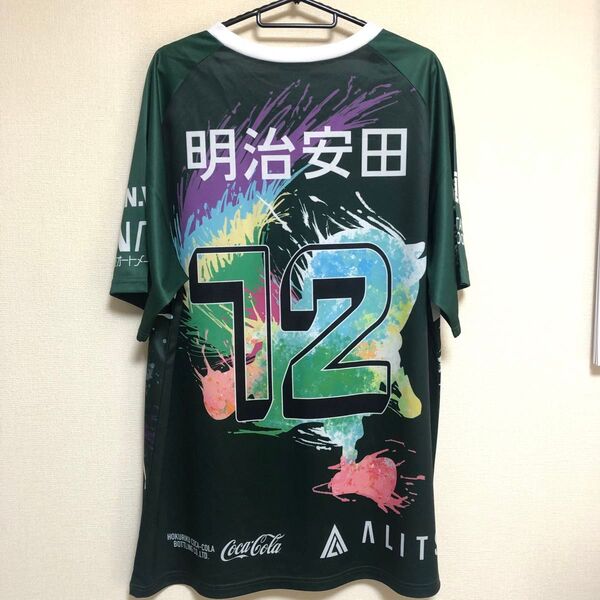 未使用品 最新 松本山雅 ユニフォーム 背番号12 サッカー 2025 XL
