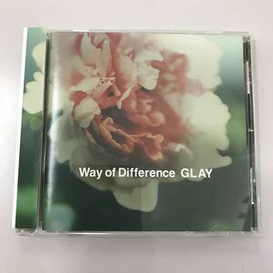 CD 中古☆【邦楽】GLAY way of Difference