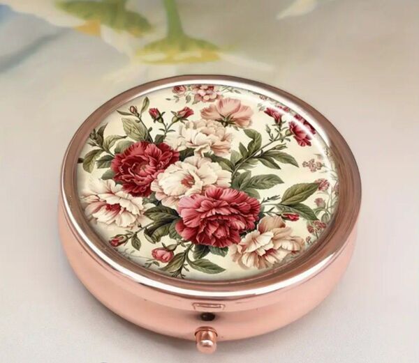 花 ピルケース 小物入れ アクセサリーケース
