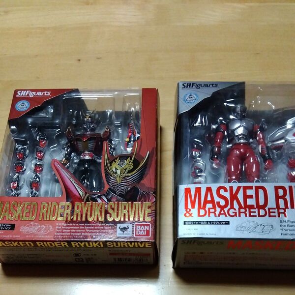 フィギュアーツ 仮面ライダー龍騎&ドラグレッダー 龍騎サバイブ 2点セット 開封品 Figuarts