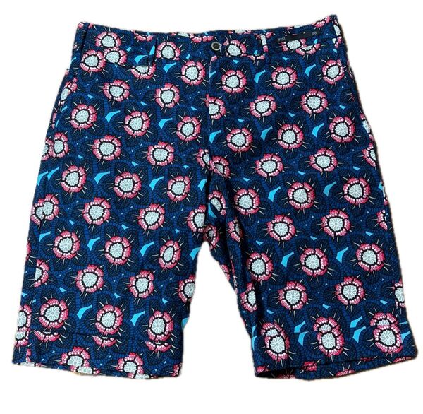 【美品】PT01/ピーティーゼロウーノ ボタニカル柄 ショートパンツ 48 ハーフパンツ ショートパンツ 総柄