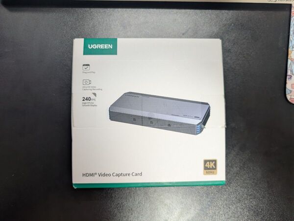 UGREEN キャプチャボード 4K60Hz パススルー対応