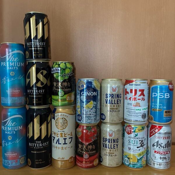 お酒 15本 ビール チューハイ アルコール 詰め合わせ まとめ売り