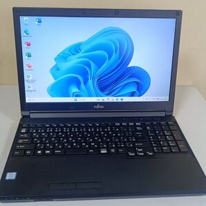 ノートパソコンFUJITSU第六世代Core i3 SSD128Gメモリ8G Windows11 Pro