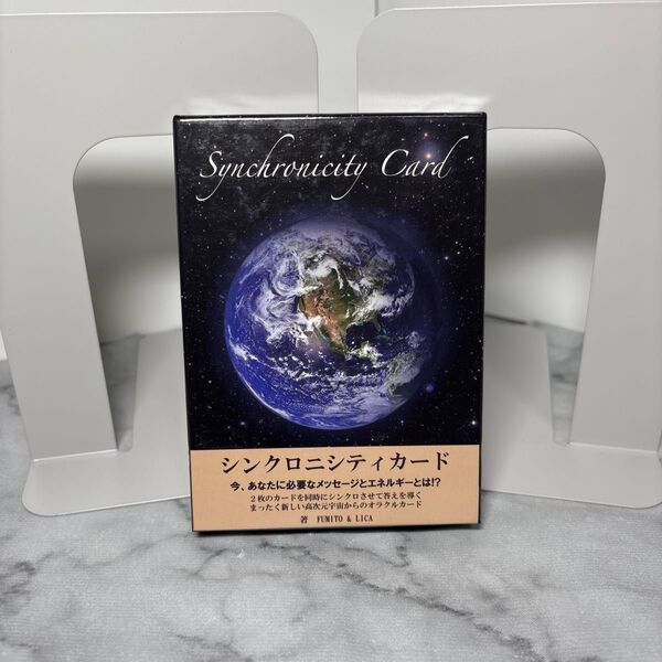 【美品】シンクロニシティカード 解説書付き オラクルカード 日本語版説明書付 タロットカード ドリーン バーチュー