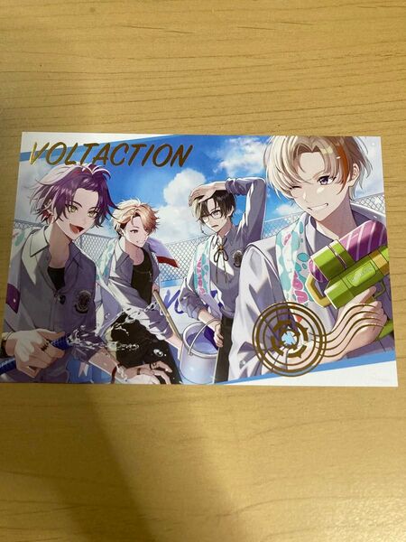 にじさんじ まねきねこ ポストカード VOLTACTION 渡会雲雀 風楽奏斗 四季凪アキラ セラフ・ダズルガーデン