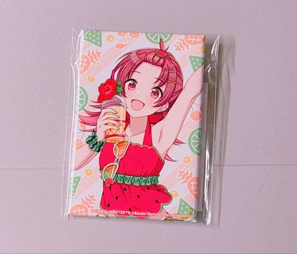 小宮果穂 スクエア 缶バッジ D賞 アイドルマスター シャイニーカラーズ Newtype オンラインくじ くじ引き堂