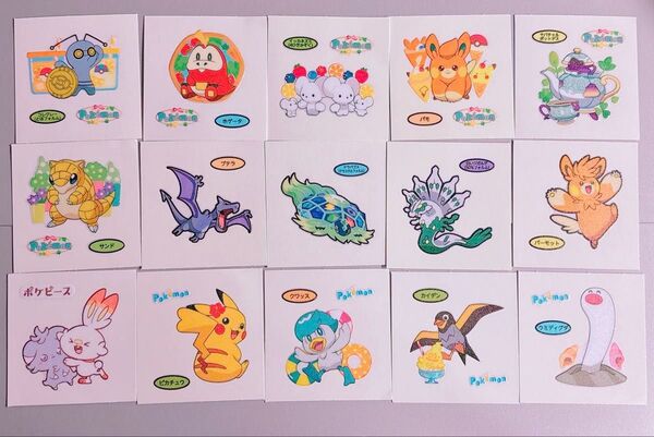 ポケモン ポケモンパン シール ステッカー ポケピース まとめ売り