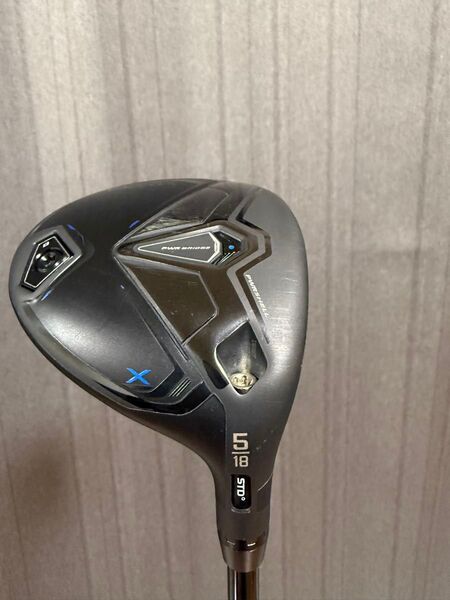コブラダークスピードX フェアウェイウッド 5W 純正シャフト フレックスR