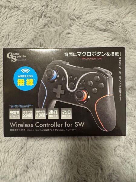 Game Spirits SW用 ワイヤレスコントローラー