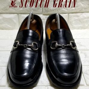 SCOTCH GRAIN ビットローファーsize,24.5 ブラック