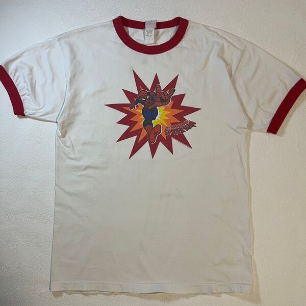 00s スパイダーマン Tシャツ marvel spiderman リンガー