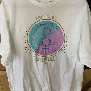 【Lサイズ】乃木坂46 8th YEAR BIRTHDAY LIVE Tシャツ 白