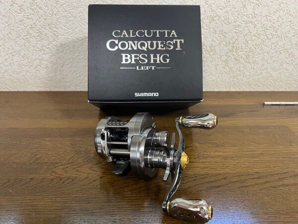 SHIMANO シマノ CALCUTTA CONQUEST BFS HG LEFT 未使用 カルカッタコンクエスト リブレハンドル