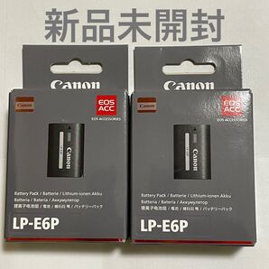 キヤノン Canon LP-E6P 純正 バッテリーパック 新品 未開封