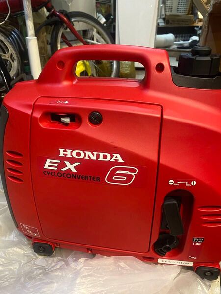 EX6ホンダ 発電機 停電 災害 防災 ポータブル アウトドア 取りに来てくれたら値引きしますよ!