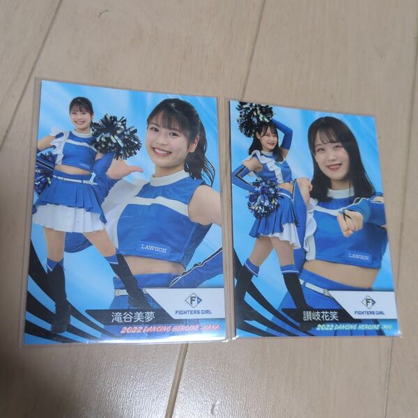 滝谷美夢 讃岐花笑 チアリーダー レギュラーカード 日本ハムファイターズ ファイターズガール