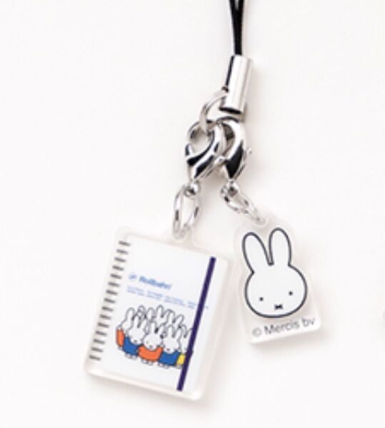 ミッフィー展限定 ロルバーン Rollbahn アクリルチャーム アクリルキーホルダー
