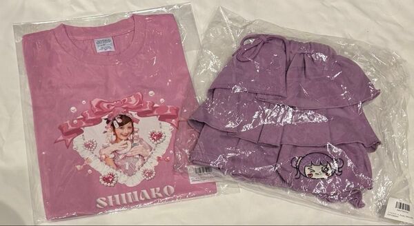 500円引き!楽器、手芸>タレントグッズクーポンご利用下さい!しなこちゃん マシュマロTシャツ&パープルスカート120cm
