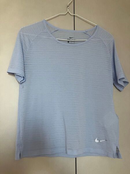 Nike DRI-FIT ライトブルー トップス M ナイキ 半袖 半袖カットソー
