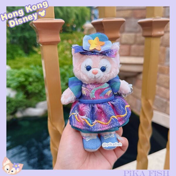 【最新☆正規品】リーナベル 20周年 ぬいぐるみキーチェーン 香港ディズニー