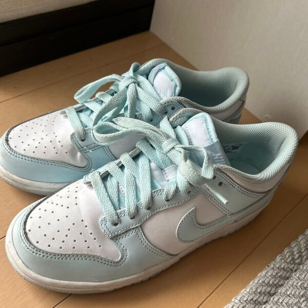 NIKE DUNK LOW RETRO ナイキ ダンク ロー 白 ホワイト 水色
