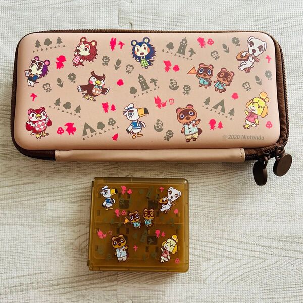 Switch用 あつまれどうぶつの森 スマートポーチ カードポケット セット