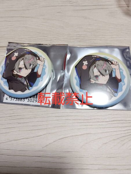crazyraccoon CRフェス ととみっくす ランダム缶バッジ 2個セット c