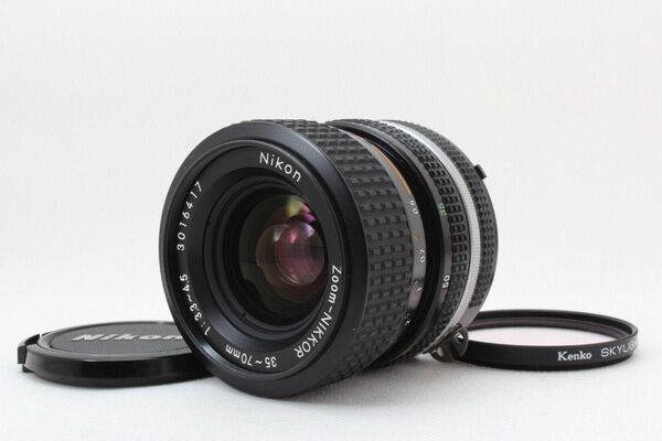 美品 Nikon Zoom-NIKKOR 35-70mm 3.3-4.5 Ai改