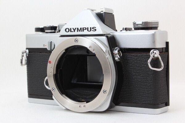 【外観美品、難あり】オリンパス OLYNPUS OM-1 シルバー ジャンク