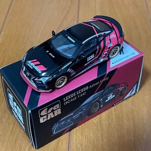 1/64 ミニカー レクサス アドバンカラー LEXUS LC500 ADVAN エラカー