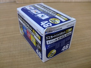 N棚)即決　ColorCreation　EPSON　エコカートリッジセット　IC4CL46互換（4本セット）