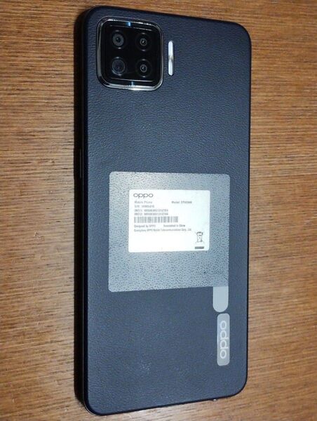 OPPO A73 simフリー ネイビーブルー 箱、ソフトケース付