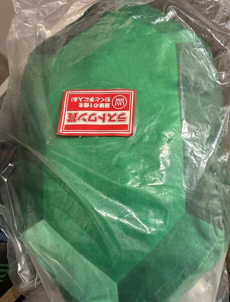 【新品】一番くじ ゼルダの伝説 ルピー型クッション 緑ルピーラストワン賞