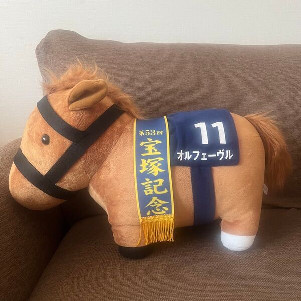 美品 サラブレッドコレクション 競馬 BIG ぬいぐるみ 宝塚記念 オルフェーヴル