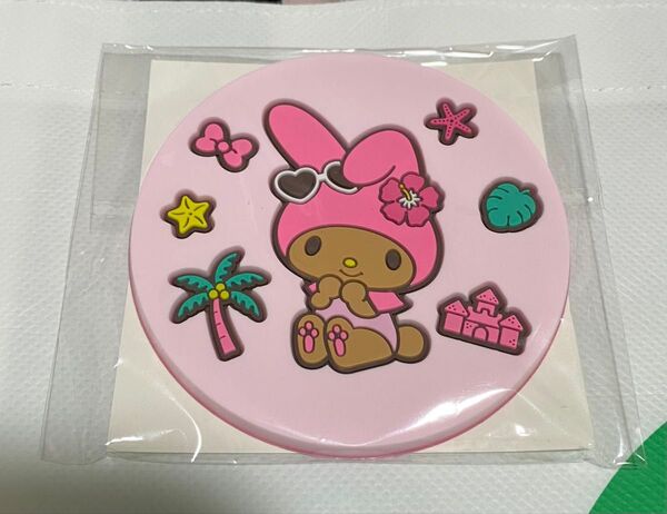 日焼けマイメロディ コースター 新品未使用