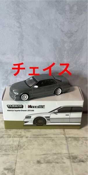 チェイス ターマックワークス1/64 トヨタ チェイサーTARMAC WORKSVERTEX JZX100 ミニカー