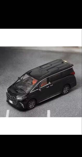 トヨタ TOYOTA アルファード 1/64 ミニカー DCT 164台座付きミニカー ブラック 最終価格