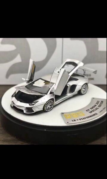 PGM ミニカー 2025GTショー 限定品LBWKランボルギーニ 1/64 009/999台 希少品