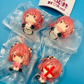 カラフルピーチ ぺたっとねじまきますこっと vol.2 のあ 3個セット ガチャ のあさんがいっぱい セット フィギュア